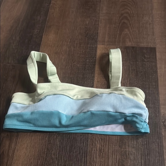 Colorblock Ribbed Bralette - Picture 1 of 1